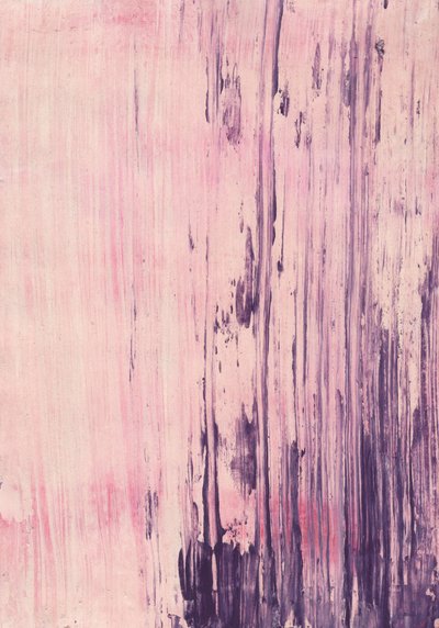Traços abstratos em rosa e roxo de Annick