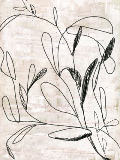 Desenho botânico a linha de Annick
