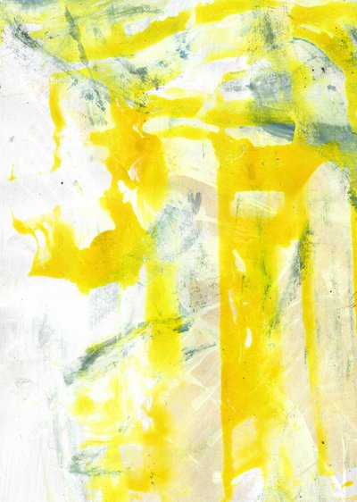 Abstrato Amarelo Moderno de Annick