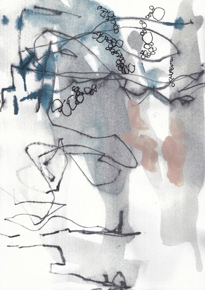 Abstrato espontâneo n.º 60 de Annick