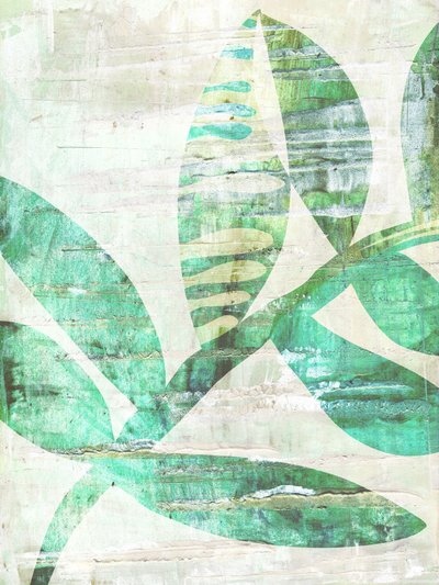 Folhas botânicas com textura de Annick