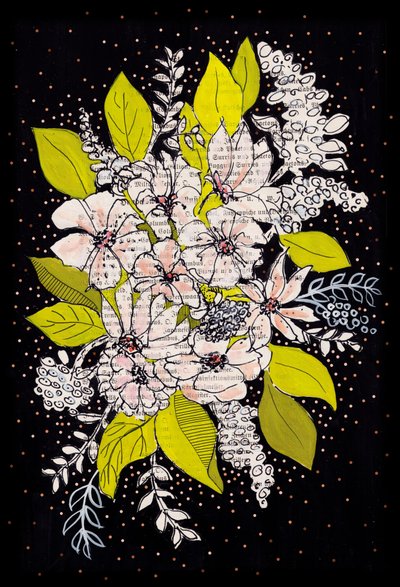 Ramo de flores caprichoso de Annick
