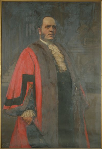 Sir Thomas Vezey Strong, Lord Mayor 1910. de Annie E Spong