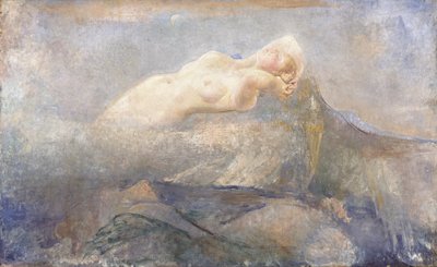 Montagna Mia, c.1923 (óleo sobre tela) de Annie Louisa Swynnerton