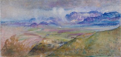 Nuvens de chuva, Monte Gennaro de Annie Louisa Swynnerton