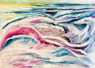 Ondas do mar vibrantes de Annika Tiren