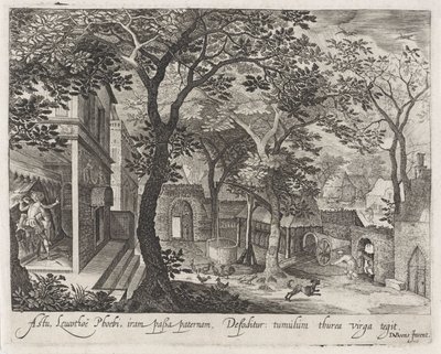 Apollo e Leucothea
Cenas das Metamorfoses de Ovid (título da série) de Anonymous