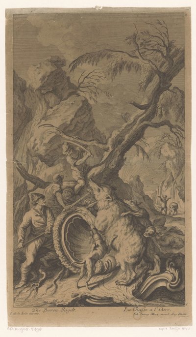 Berenjacht Die Baeren Jagdt / The Bear Hunt (título no objeto) de Anonymous
