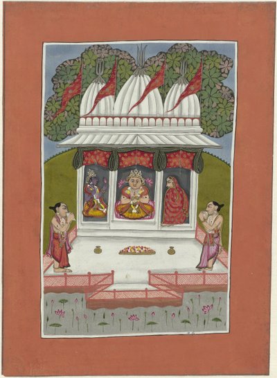 Buda como uma encarnação (avatara) de Vishnu
Avatares de Vishnu (título da série) de Anonymous