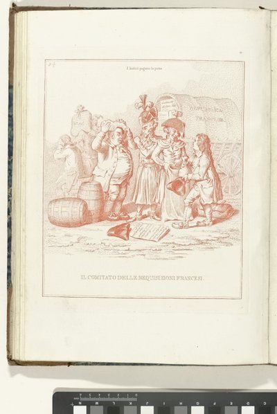 Comité van Franse Rekwisities, 1795
O Comité das Requisições Francesas (título sobre o objecto)
Hollandia Regenerata (Italiaanse kopie) (título da série)
A regeneração da Holanda: espelho para todos os povos regenerados (título da série sobre o objecto) de Anonymous