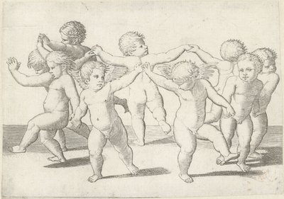 Putti dançante de Anonymous