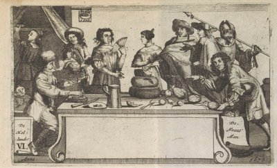 De Fransman en de Hollander, 1673
Frans-man Hollander / Le Francois L