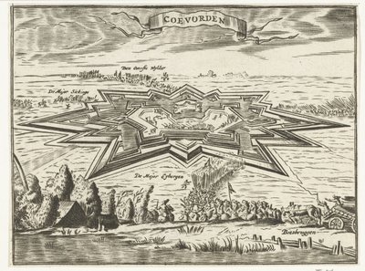 A Tomada de Coevorden, 1672 de Anonymous