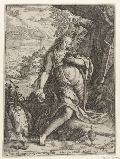 A penitente Maria Madalena de Anonymous