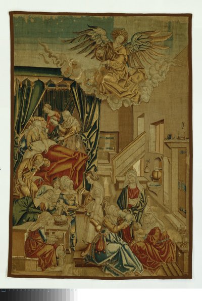 O nascimento da Virgem Maria
A vida da Virgem Maria (título da série) de Anonymous