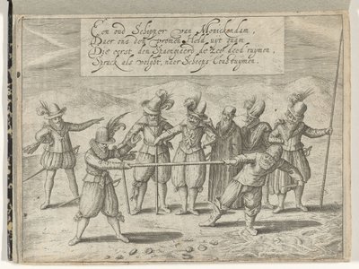 A Batalha pela Vara Dourada, 1608 de Anonymous