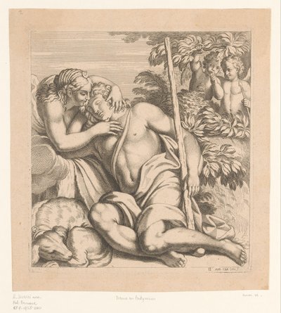 Diana e Endymion
Pinturas no Palazzo Farnese em Roma (título da série) de Anonymous