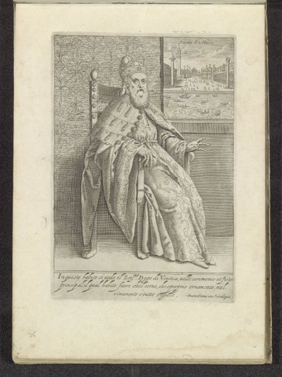 Doge van Venetië Scènes uit het Venetiaanse leven (título da série) Habiti d