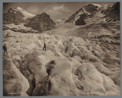 Eigergletscher noroeste do Eiger na Suíça Le grand Glacier de l