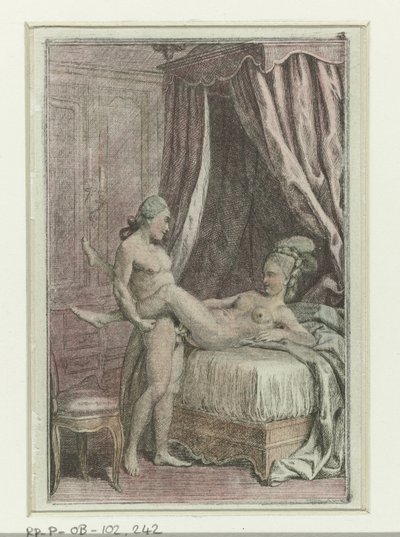 Série Erótica com Casais na Cama
Casal copulador, homem de pé
Cenas eróticas (título da série) de Anonymous