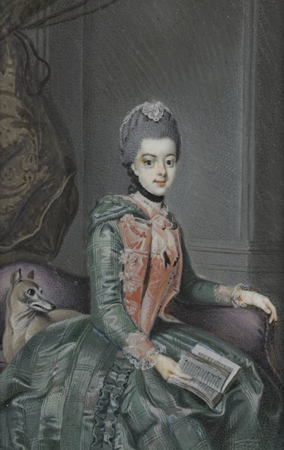 Frederica Sofia Guilhermina (1751-1820), princesa da Prússia. Esposa do Príncipe Willem V de Anonymous