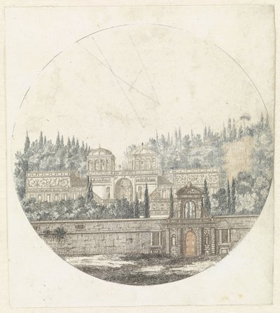 Vista de um palácio de Anonymous