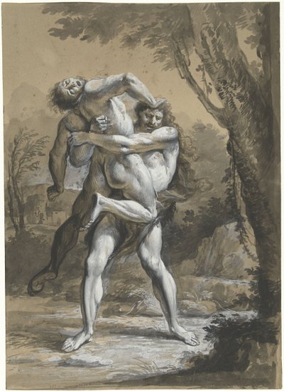 Hércules em Antaeus de Anonymous