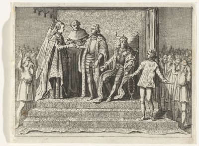Casamento de Jacoba van Beieren e Frank van Borselen, 1434 de Anonymous