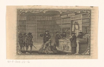 Inspeção de uma livraria de Anonymous