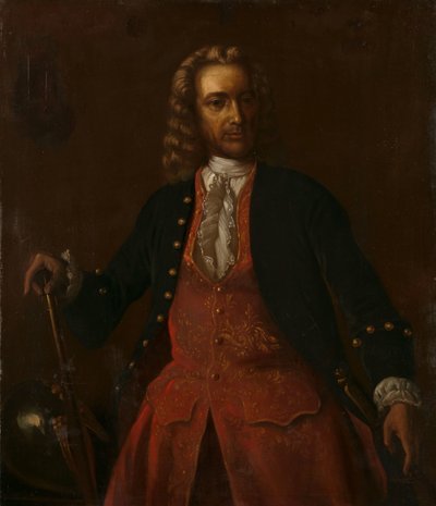 Jacob Mossel (1750-1761) Retrato de Jacob Mossel, Governador-Geral da Companhia Holandesa das Índias Orientais de Anonymous