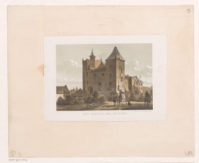 Castelo de Heusden O castelo de Heusden (título no objeto) de Anonymous