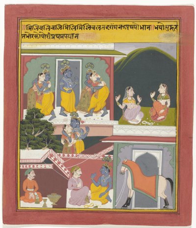 Krishna e Radha de Anonymous