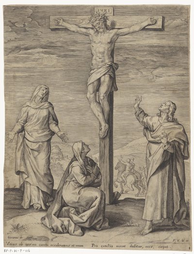 Crucificação de Cristo de Anonymous