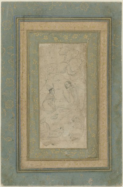 Laila e Majnun no deserto de Anonymous