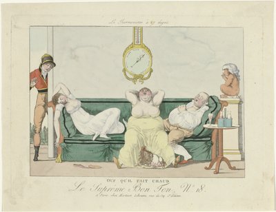 Le Supreme Bon Ton, 1800-1815, No. 18: Quente como o inferno de Anonymous