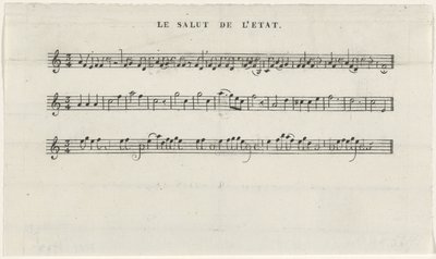 Canção ao príncipe herdeiro, 1830 Le salut de l