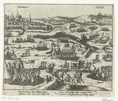 Luís de Nassau deixa Bergen, 1572 de Anonymous