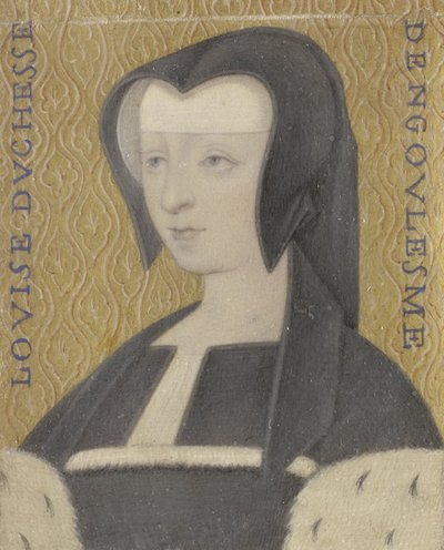 Luísa de Saboia (1467-1531), Duquesa de Angoulême, mãe de Francisco I de Anonymous
