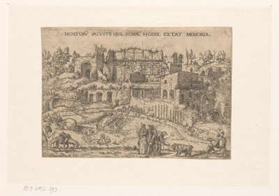 Jardins de Salustius em Roma de Anonymous