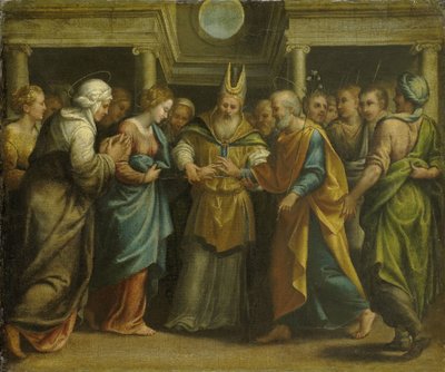 Casamento de Maria e José de Anonymous
