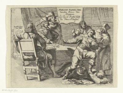 Jogo falhado em Schenckenschans, 1635-1636
Falha no jogo Raphel do Príncipe de Oragnien / Le Jeu de Raphel failly Du Prince d