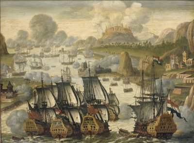 Batalha Naval da Baía de Vigo, 23 de outubro de 1702. Episódio da Guerra da Sucessão Espanhola de Anonymous
