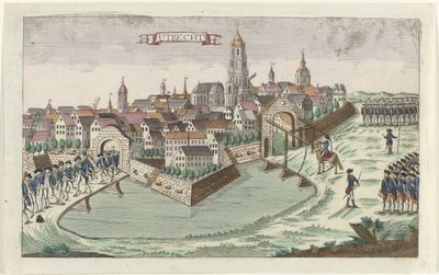 Patriots deixam Utrecht, 1787
Utrecht (título sobre o objecto) de Anonymous