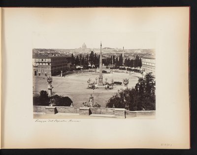 Piazza del Popolo em Roma, com a Basílica de São Pedro como pano de fundo, Itália
Piazza del Popolo. Roma (título sobre o objecto) de Anonymous