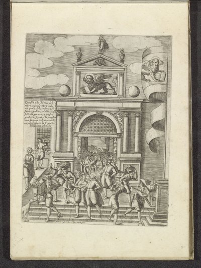 Porta Magna van het Venetiaans Arsenaal
Scènes uit het Venetiaanse leven (título da série)
Habiti d