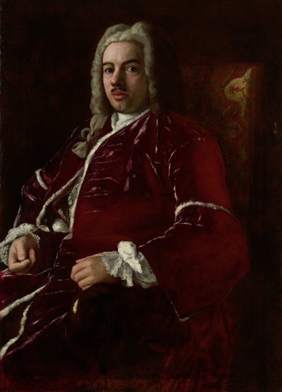 Retrato de Cornelis Calkoen (1696-1764). Embaixador do Império Otomano em Constantinopla (Istambul) de Anonymous