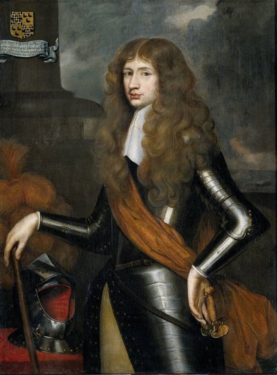 Retrato de Cornelis van Aerssen, Senhor de Sommelsdijk, Governador do Suriname de 1683 de Anonymous