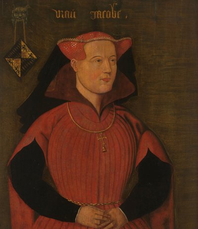 Retrato de Jacoba da Baviera, Condessa da Holanda e Zelândia (Jacqueline, Condessa de Hainaut) de Anonymous