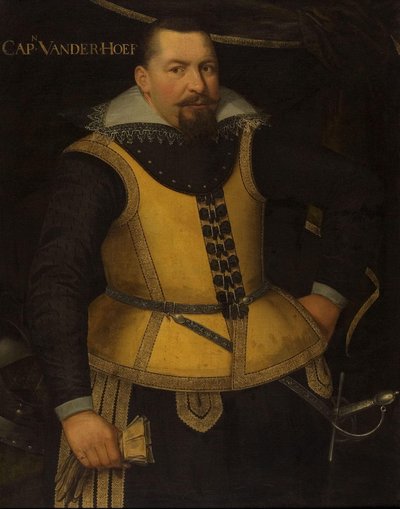Retrato de Karel van der Hoeven, Sargento-Major de Anonymous