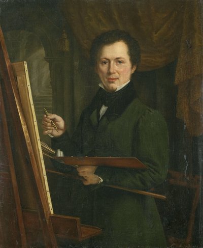 Retrato de um pintor de Anonymous